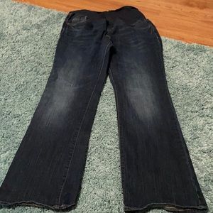 Old navy bootcut maternity jeans
